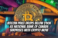 Bitcoin price drops below $90K as National Bank of Canada surprises with crypto move