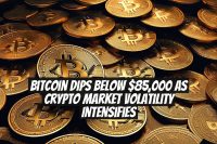 Bitcoin dips below $85,000 as crypto market volatility intensifies