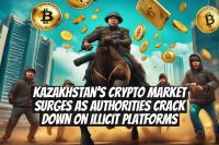 Kazakhstan's Crypto Market Surges as Authorities Crack Down on Illicit Platforms
