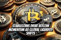 Stablecoins drive Bitcoin momentum as global liquidity shifts