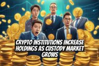 Crypto Institutions Increase Holdings as Custody Market Grows