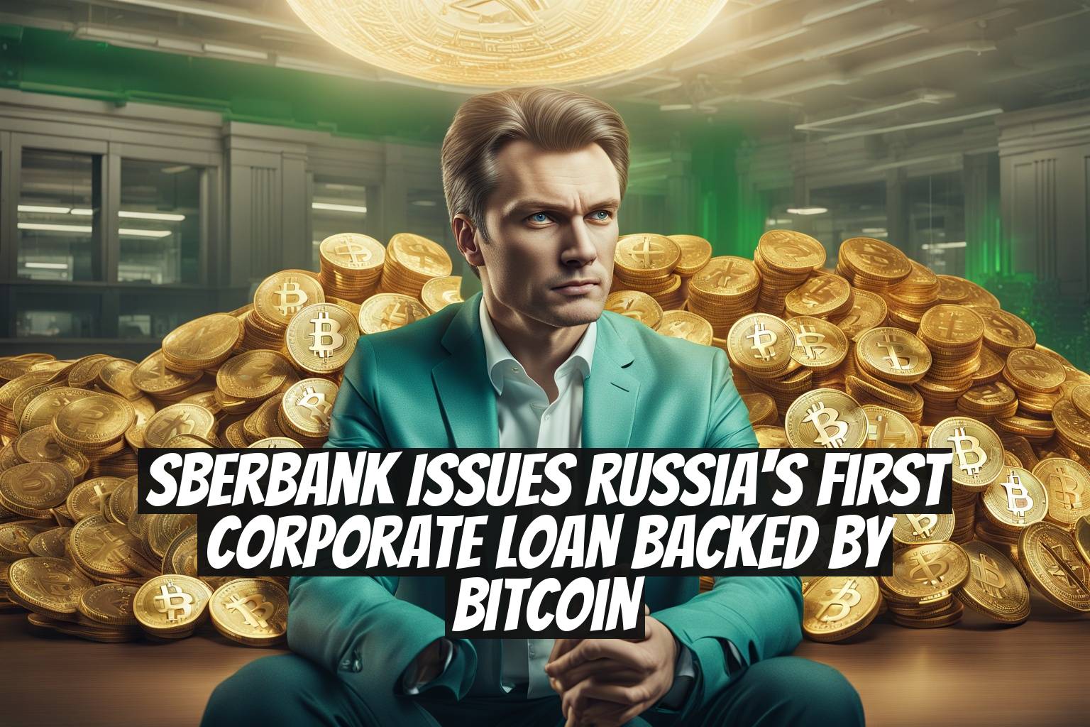 Sberbank issues Russia's first corporate loan backed by Bitcoin