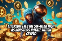 Ethereum ETFs hit six-week high as investors rotate within crypto