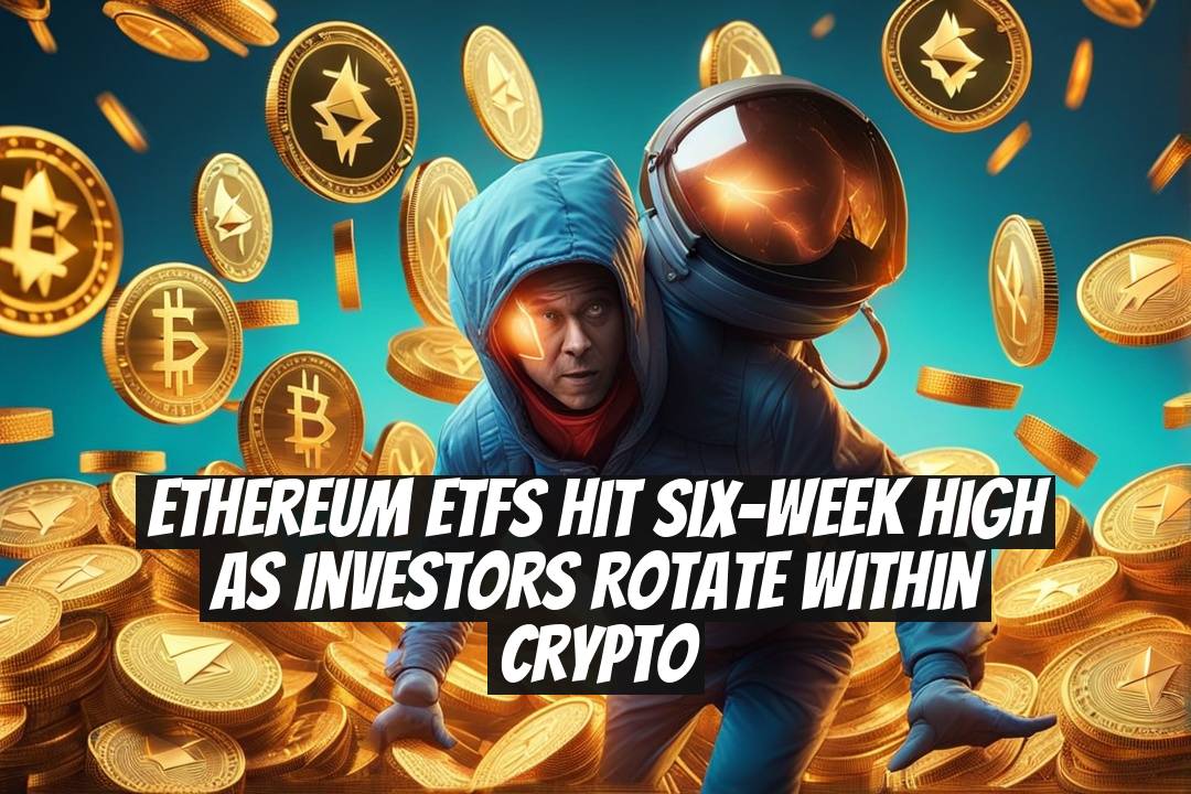 Ethereum ETFs hit six-week high as investors rotate within crypto