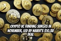 Crypto VC Funding Surges in November, Led by Naver’s $10.3B Deal