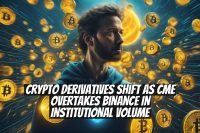 Crypto Derivatives Shift as CME Overtakes Binance in Institutional Volume