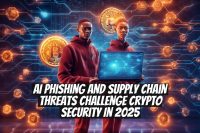 AI phishing and supply chain threats challenge crypto security in 2025