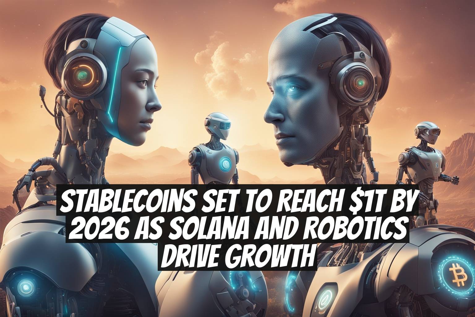 Stablecoins set to reach $1T by 2026 as Solana and robotics drive growth