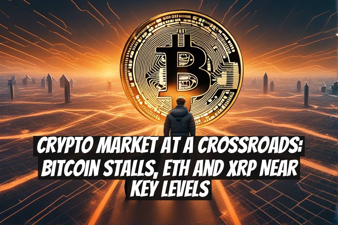 Crypto Market at a Crossroads: Bitcoin Stalls, ETH and XRP Near Key Levels