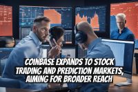 Coinbase expands to stock trading and prediction markets, aiming for broader reach