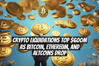 Crypto Liquidations Top $600M as Bitcoin, Ethereum, and Altcoins Drop