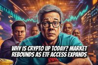 Why Is Crypto Up Today? Market Rebounds as ETF Access Expands