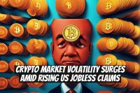 Crypto Market Volatility Surges Amid Rising US Jobless Claims