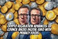 Crypto Regulation Advances: EU Council Backs Digital Euro with Privacy Focus