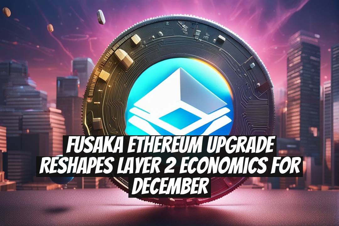 Fusaka Ethereum Upgrade Reshapes Layer 2 Economics for December