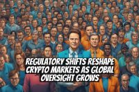 Regulatory shifts reshape crypto markets as global oversight grows