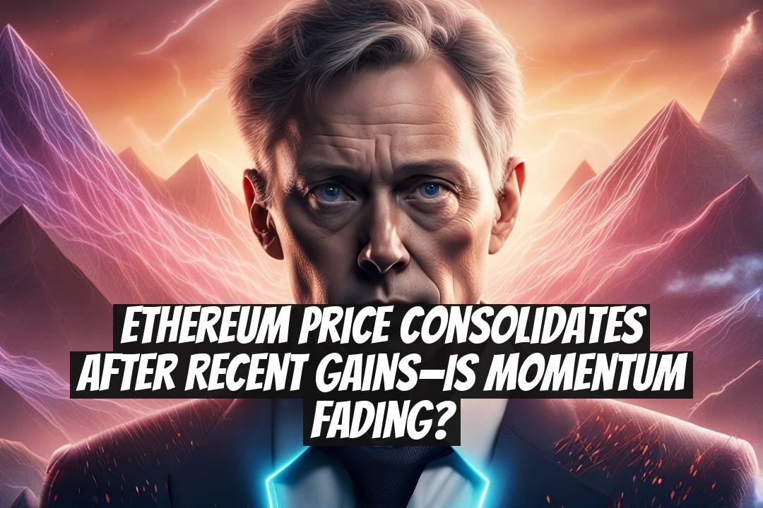 Ethereum Price Consolidates After Recent Gains—Is Momentum Fading?