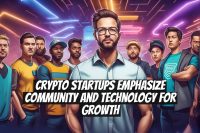 Crypto Startups Emphasize Community and Technology for Growth
