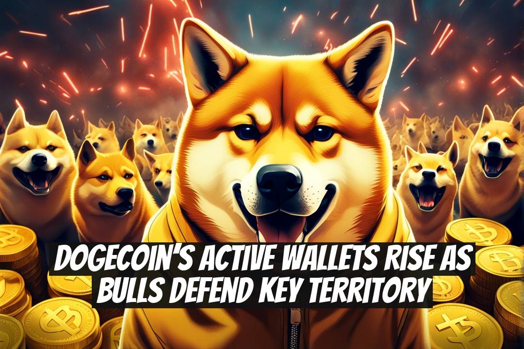 Dogecoin’s active wallets rise as bulls defend key territory
