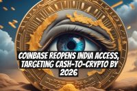 Coinbase Reopens India Access, Targeting Cash-to-Crypto by 2026