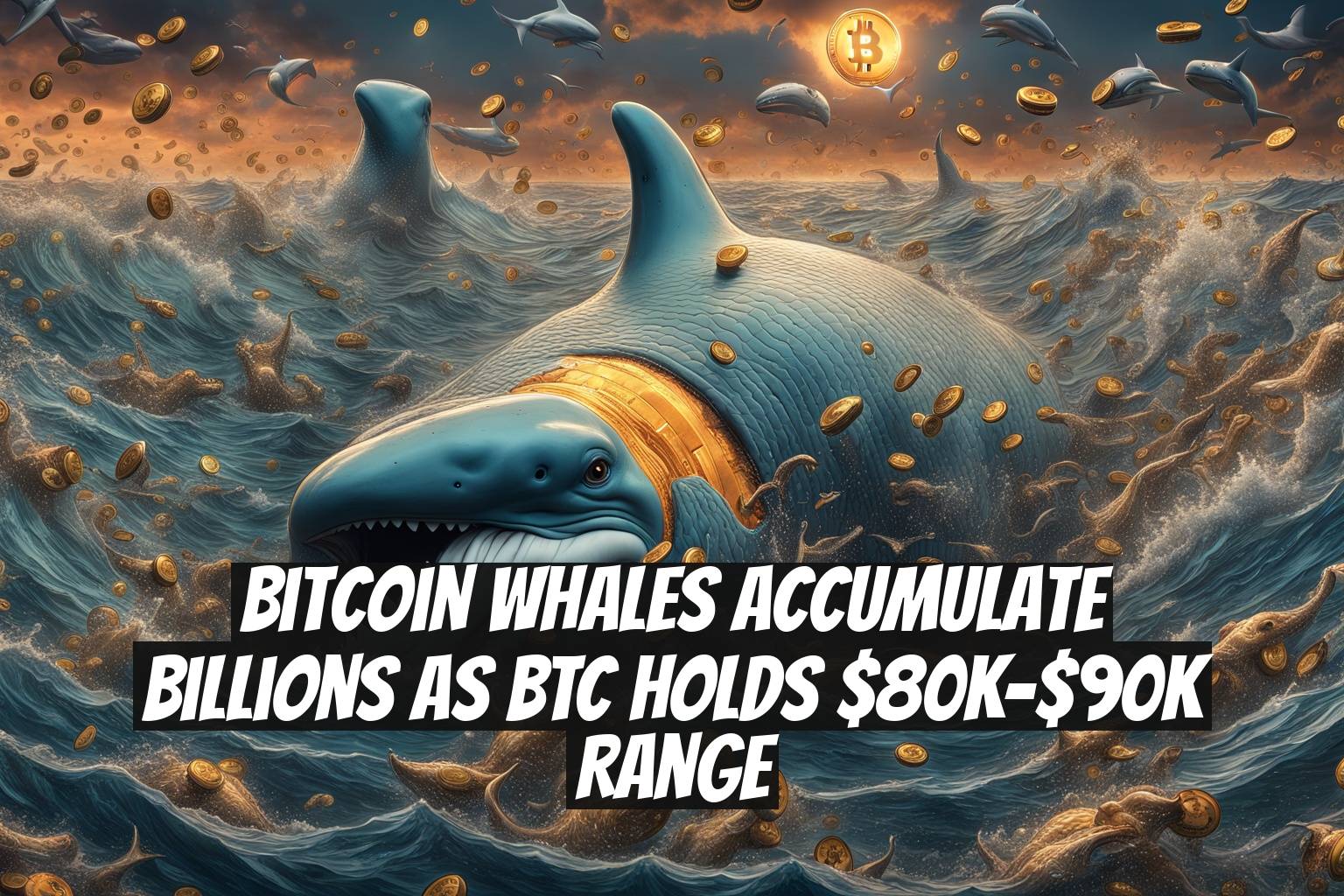 Bitcoin whales accumulate billions as BTC holds $80K-$90K range