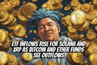 ETF inflows rise for Solana and XRP as Bitcoin and Ether funds see outflows