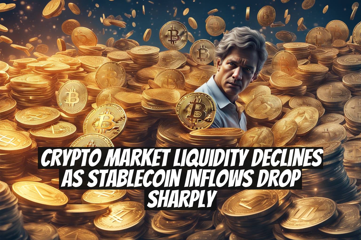 Crypto Market Liquidity Declines as Stablecoin Inflows Drop Sharply