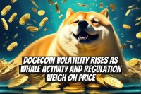 Dogecoin volatility rises as whale activity and regulation weigh on price