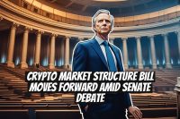 Crypto Market Structure Bill Moves Forward Amid Senate Debate