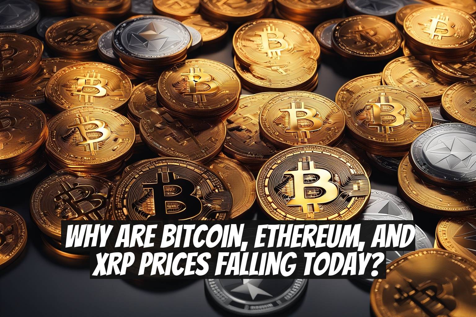 Why Are Bitcoin, Ethereum, and XRP Prices Falling Today?