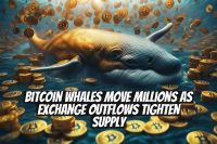Bitcoin Whales Move Millions as Exchange Outflows Tighten Supply