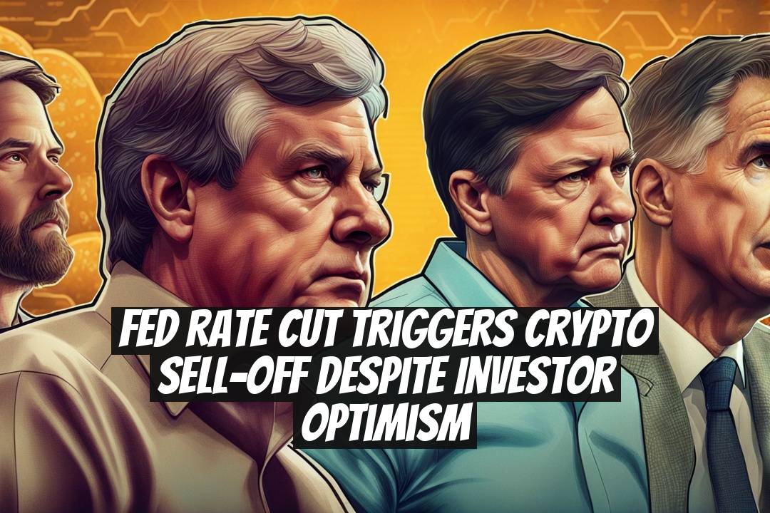 Fed Rate Cut Triggers Crypto Sell-Off Despite Investor Optimism