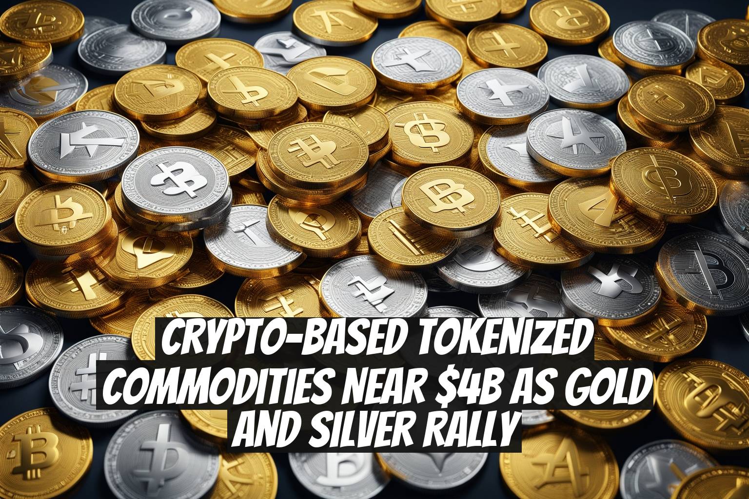 Crypto-Based Tokenized Commodities Near $4B as Gold and Silver Rally