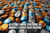 Altcoins Under Pressure as Market Correction Deepens
