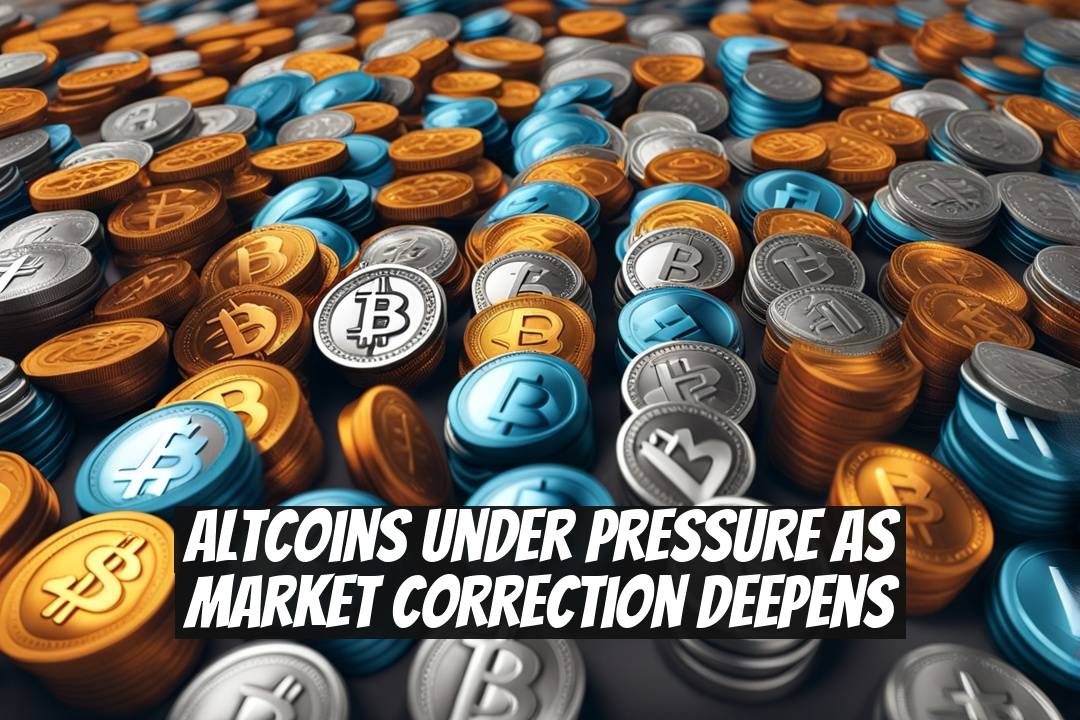 Altcoins Under Pressure as Market Correction Deepens