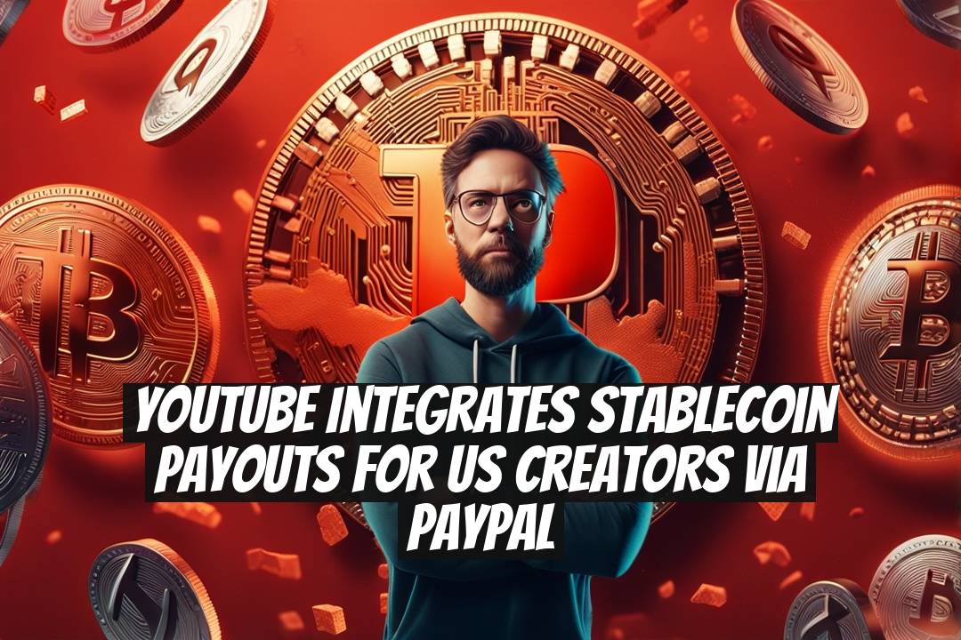 YouTube Integrates Stablecoin Payouts for US Creators via PayPal