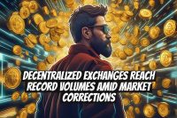 Decentralized Exchanges Reach Record Volumes Amid Market Corrections