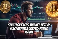 Strategy Faces Market Test as MSCI Reviews Crypto-Fueled Model