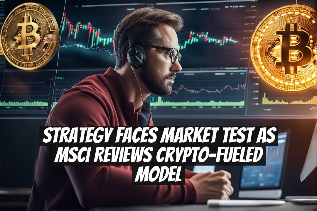 Strategy Faces Market Test as MSCI Reviews Crypto-Fueled Model