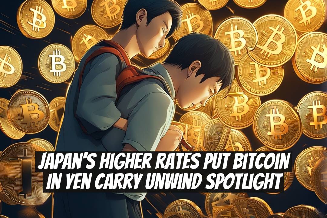 Japan’s Higher Rates Put Bitcoin in Yen Carry Unwind Spotlight