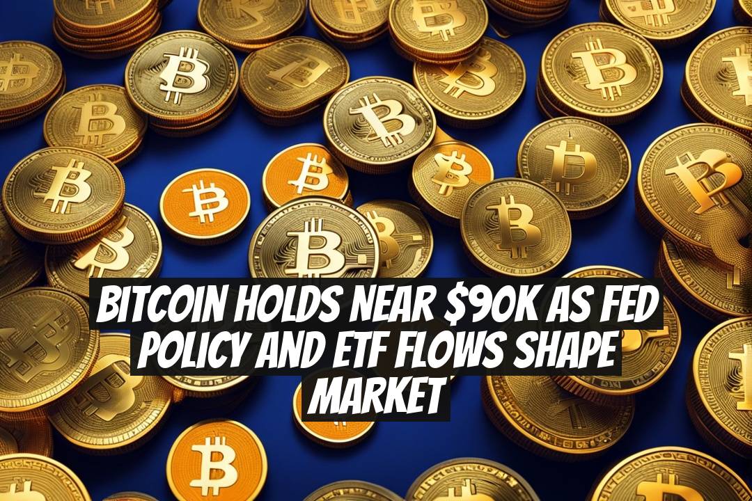 Bitcoin Holds Near $90K as Fed Policy and ETF Flows Shape Market