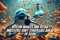 Bitcoin whales and retail investors shift strategies ahead of 2026
