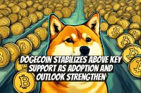 Dogecoin stabilizes above key support as adoption and outlook strengthen