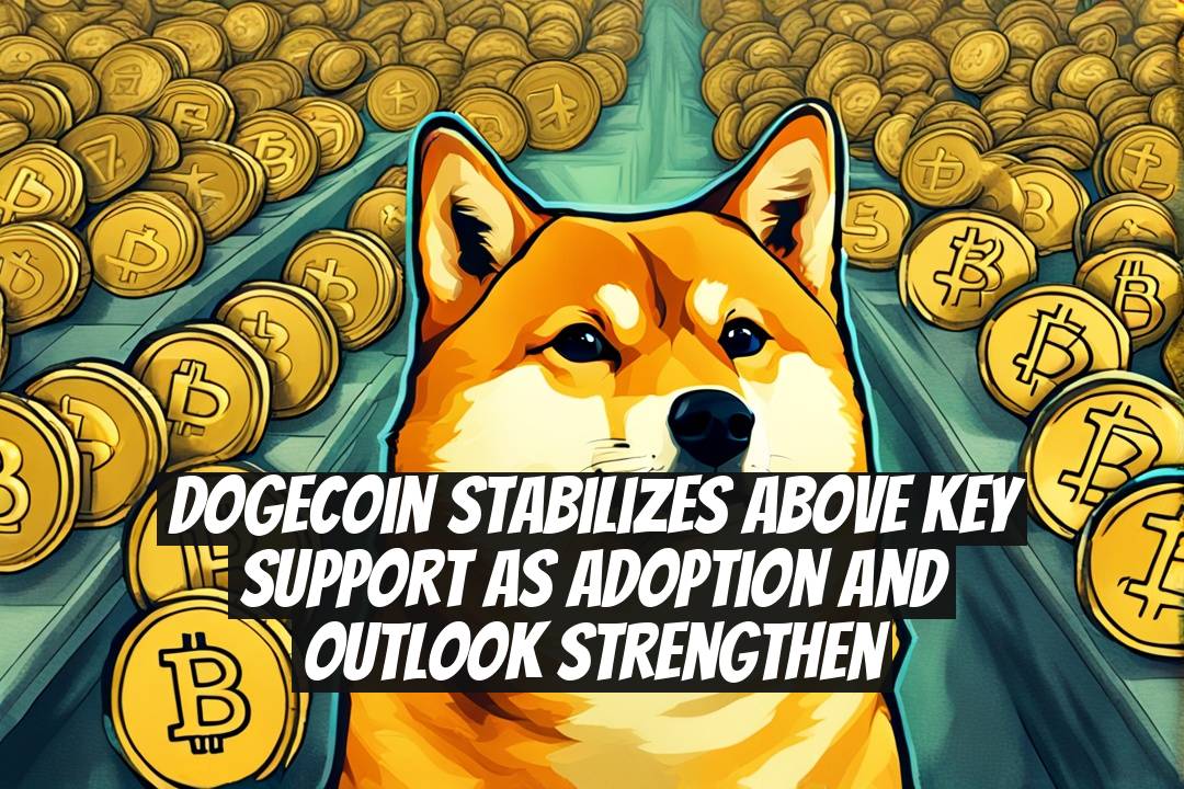 Dogecoin stabilizes above key support as adoption and outlook strengthen
