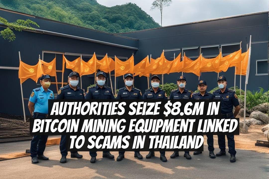 Authorities seize $8.6M in bitcoin mining equipment linked to scams in Thailand