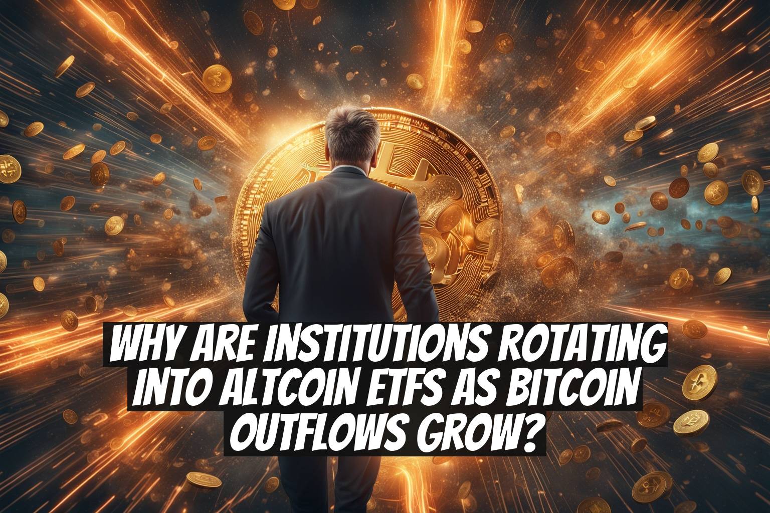 Why are institutions rotating into altcoin ETFs as Bitcoin outflows grow?