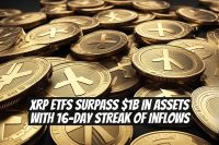 XRP ETFs surpass $1B in assets with 16-day streak of inflows