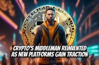 Crypto’s Middleman Reinvented as New Platforms Gain Traction