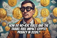 How Do No-KYC Rules and the Travel Rule Impact Crypto Privacy in 2026?