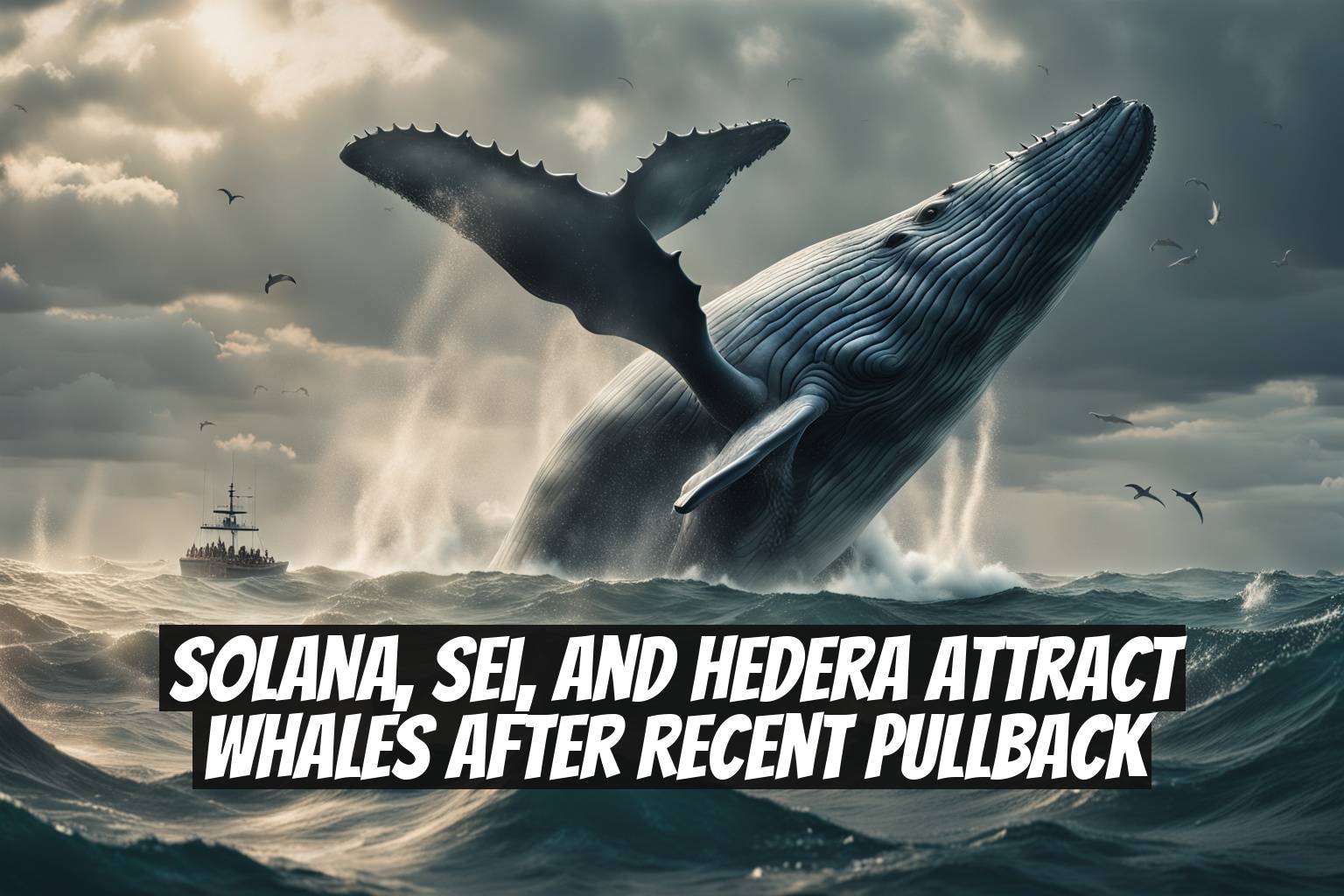 Solana, Sei, and Hedera Attract Whales After Recent Pullback